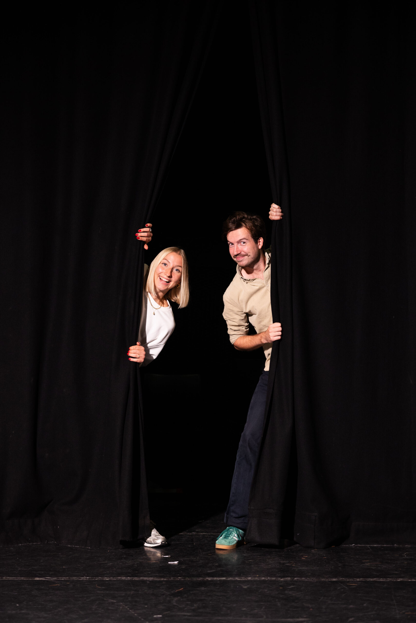 Charlotte (links) en Thomas (rechts)